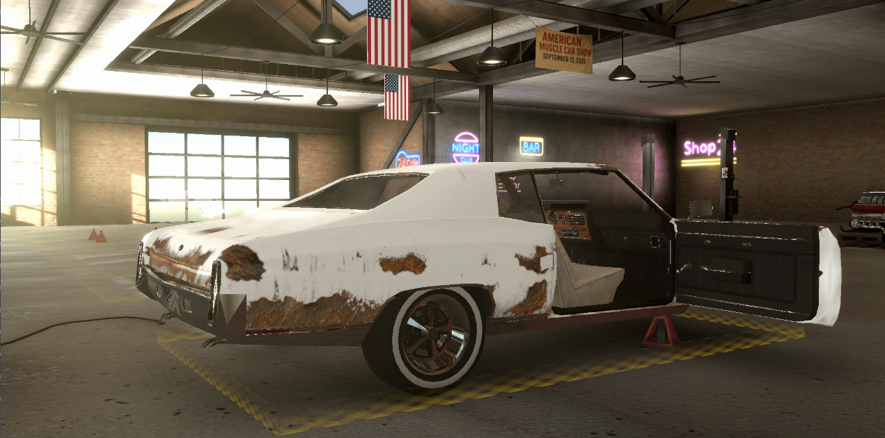Screenshot from USA Muscle Cars